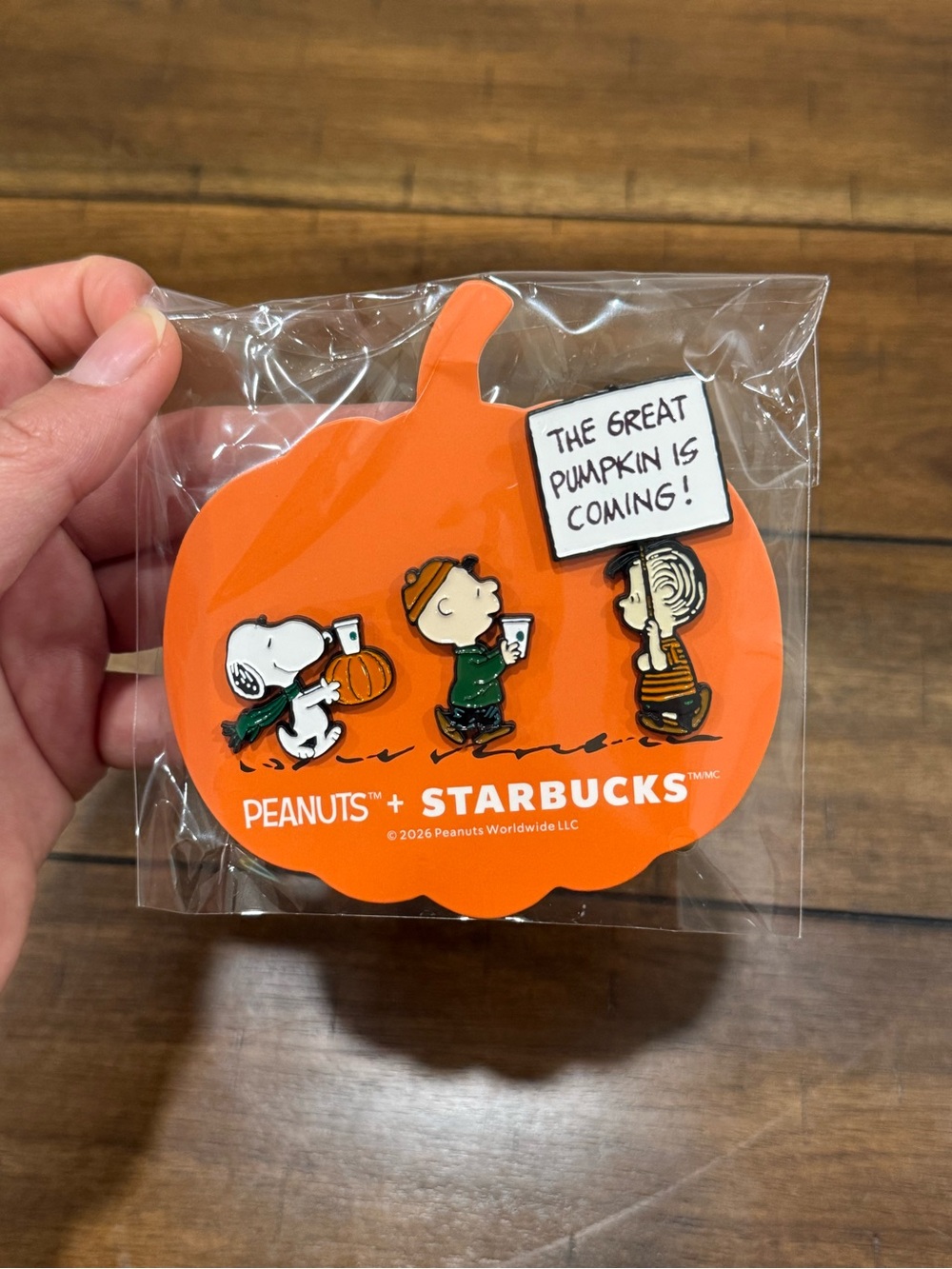 2026 STARBUCKS X PEANUTS COLLAB PINS